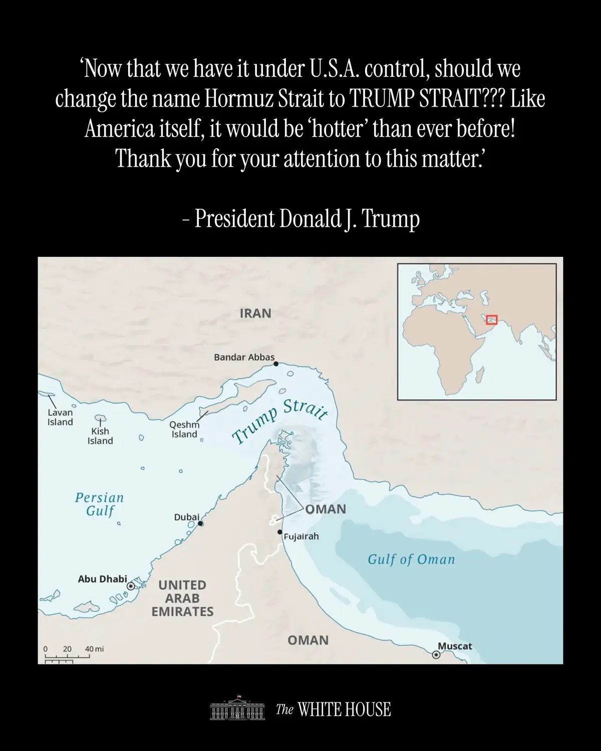Trump'tan Hürmüz Boğazı talebi: 'Adı Trump Boğazı olsun'