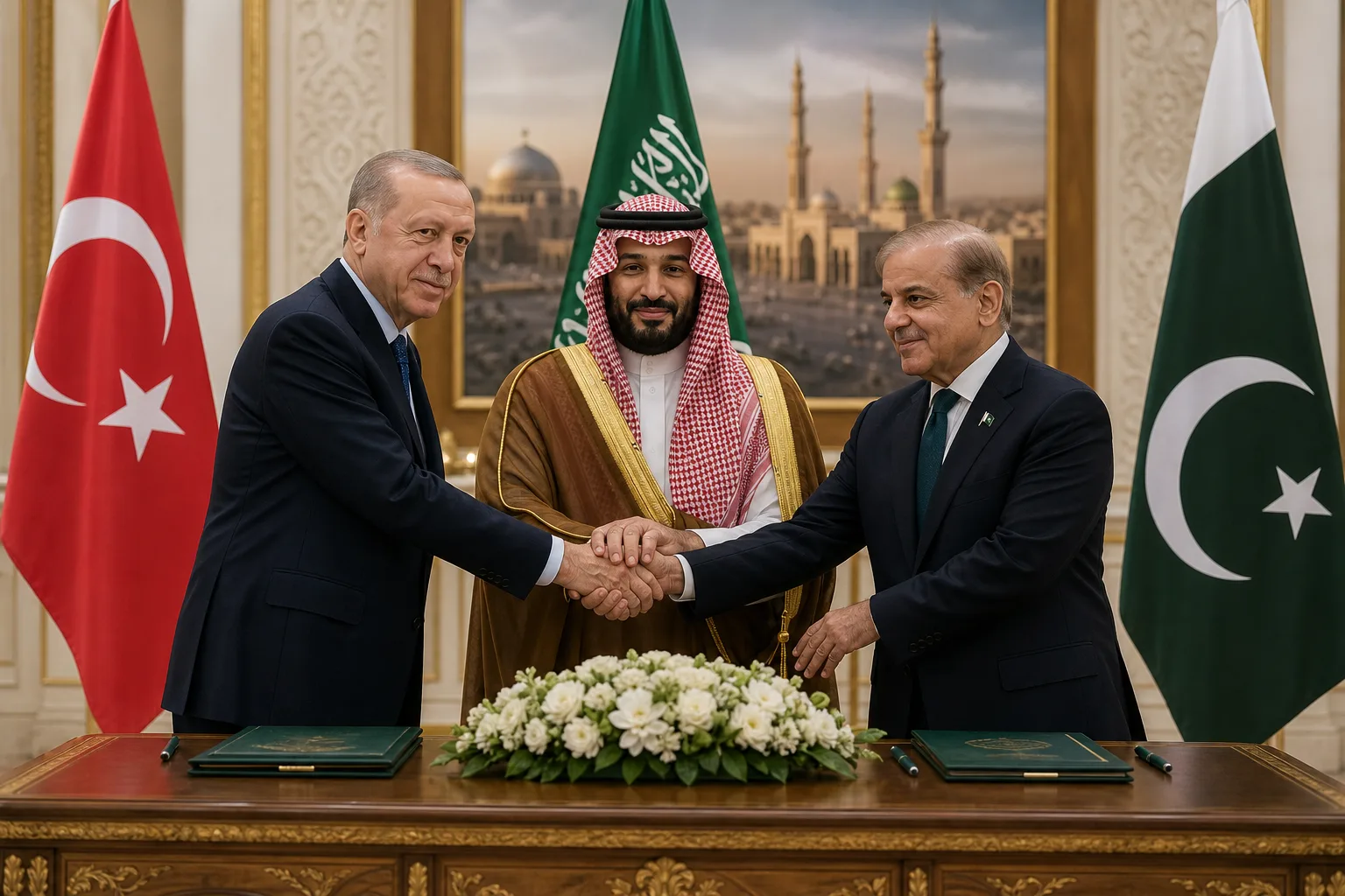 Trump’tan Mekke Savunma Anlaşması’na Övgü: Cesur ve Önemli Bir Adım