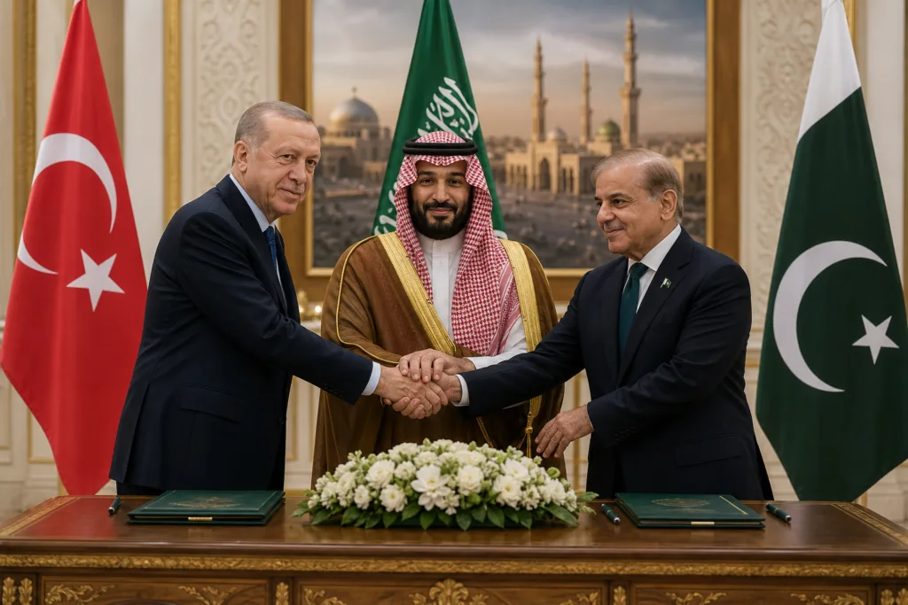 Trump’tan Mekke Savunma Anlaşması’na Övgü: Cesur ve Önemli Bir Adım
