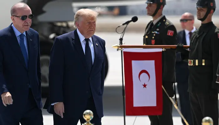 Trump askerleri Türkçe selamladı