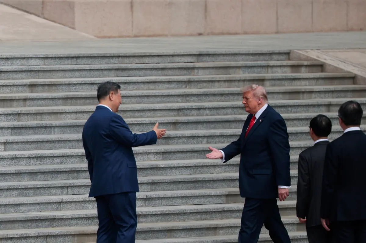Çin de Trump la tarihi görüşme:  Yeni bir sayfa açmak istiyoruz  4