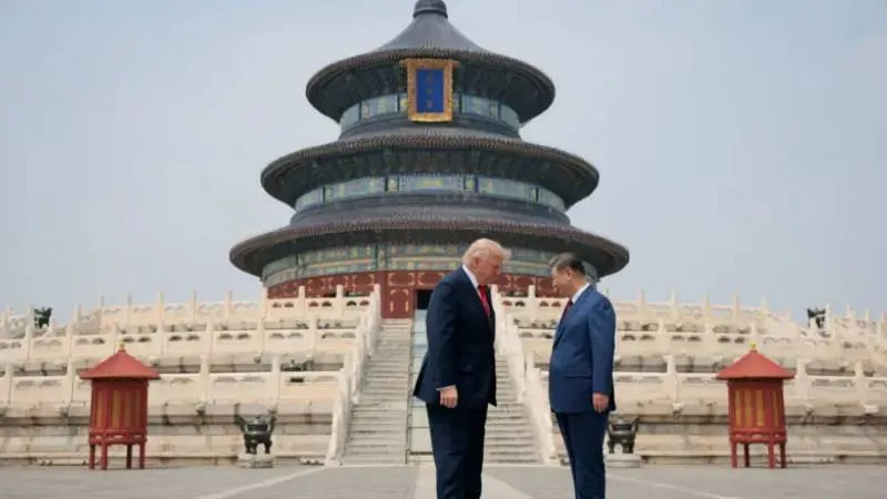 Trump ve Şi’nin Tarihi Cennet Tapınağı Ziyareti