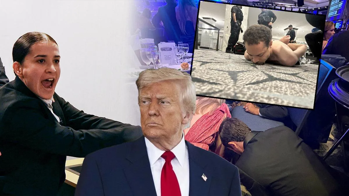 Trump Yemekte Silah Sesleriyle Gündeme Geldi!