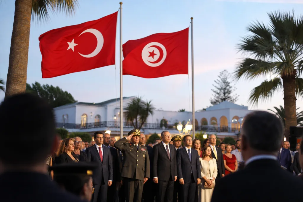 Tunus’ta 30 Ağustos Zafer Bayramı Kutlamaları