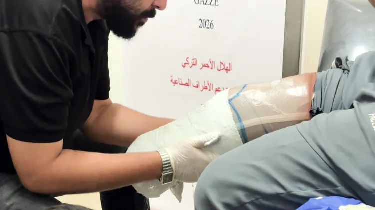 Türk Kızılay, Gazze’de Protez Destek Projesi Başlattı