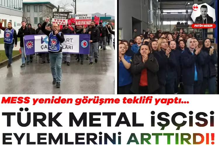 Türk Metal Sendikası’ndan Eylem ve Görüşme Hamlesi