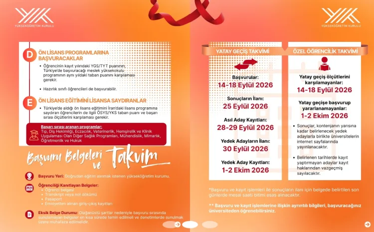 Türk Öğrencilere İran’dan Türkiye’ye Yatay Geçiş İmkanı
