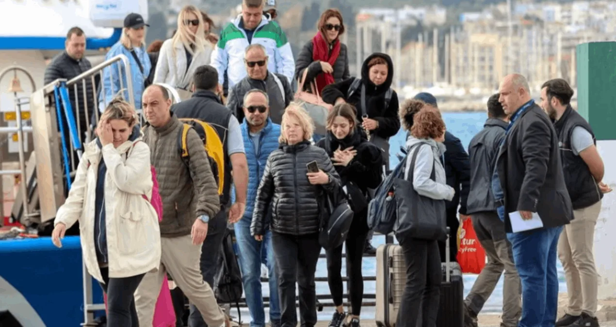 Türk Turistlerin Yunan Adalarına Yeni Yıl Akını!
