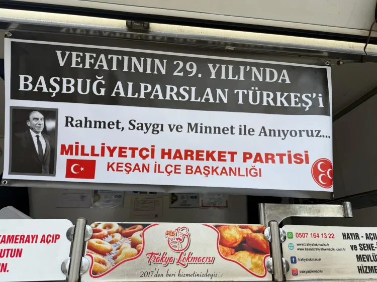 Türkeş Anısına Lokma Dağıtımıyla Birlik Mesajı