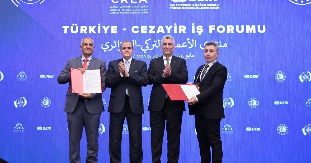Türkiye-Cezayir İş Forumunda Yeni İşbirlikleri!