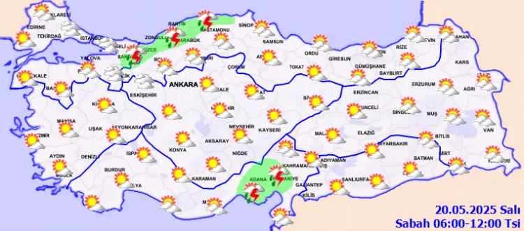 Türkiye’de Hava Durumu: Sıcaklık Farklılıkları!