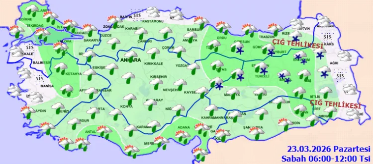 Türkiye’de Hava Durumu: Yağış ve Kar Bekleniyor!