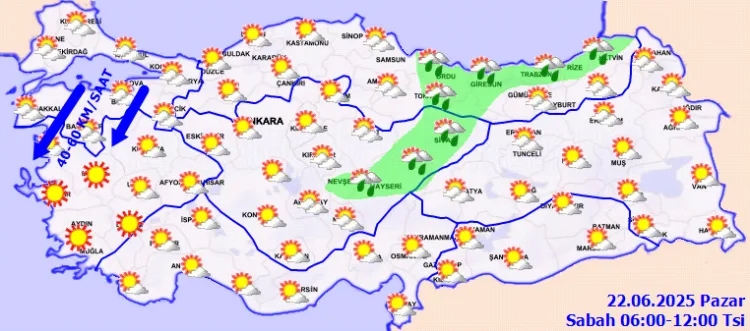 Türkiye’de Hava Durumu: Yağış ve Rüzgar Uyarısı