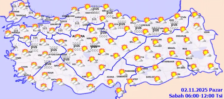 Türkiye’de Hava Durumu: Yağış Yok, Sıcaklık Yüksek!