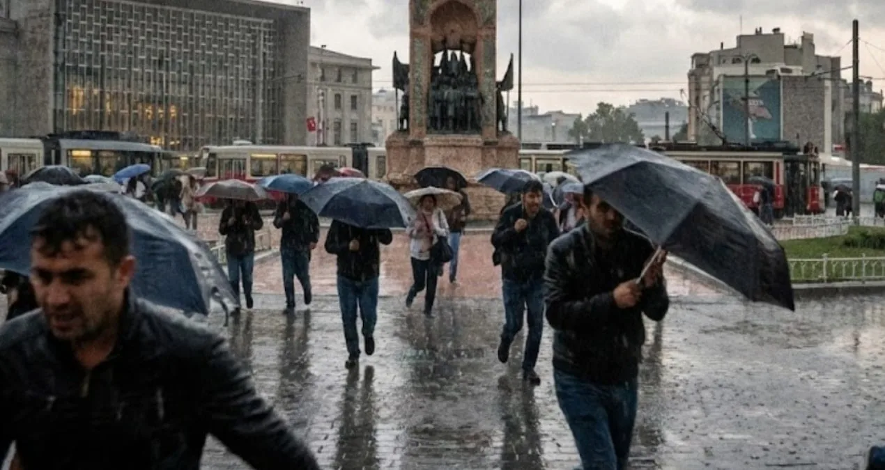 Türkiye’de Kuvvetli Yağış ve Fırtına Uyarısı!