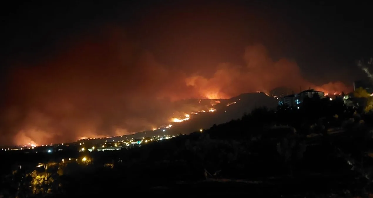 Türkiye’de Orman Yangınları 31 Ağustos’ta Sürüyor