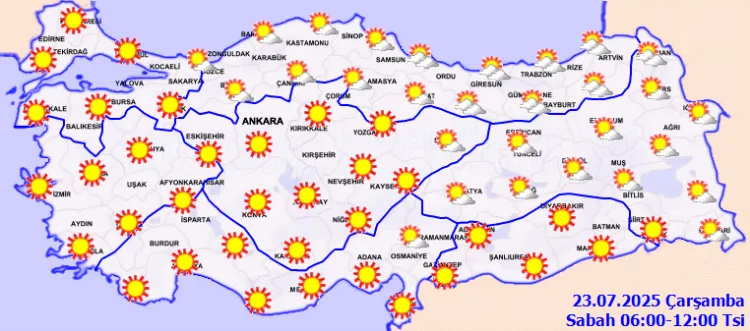 Türkiye’de Sıcaklıklar Rekor Seviyelere Ulaşıyor!