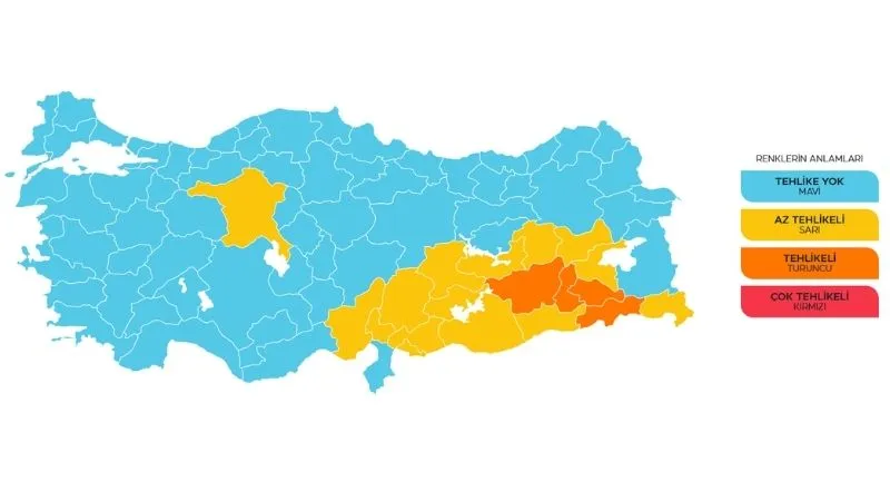 Türkiye’de Şiddetli Yağış Uyarısı: Dikkat!