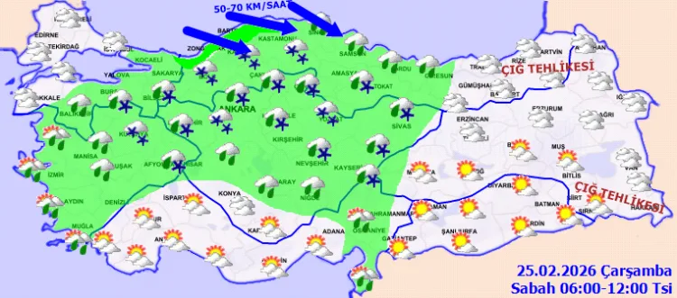 Türkiye’de Yağış ve Kar Uyarısı: Tedbirli Olun!