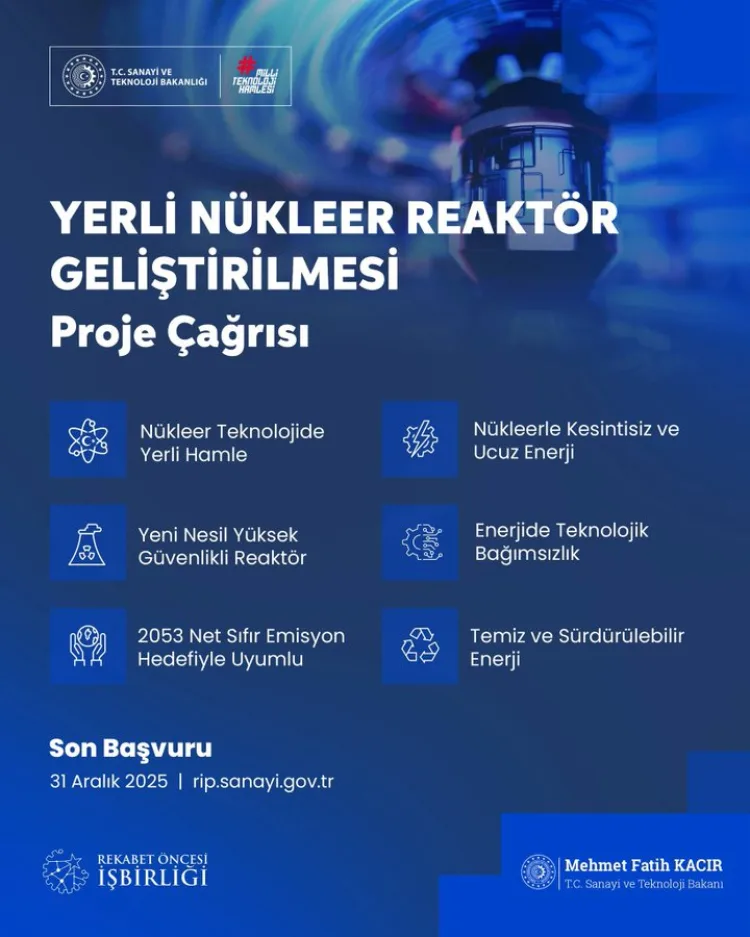 “Türkiye’den Yerli Nükleer Reaktör Atılımı”