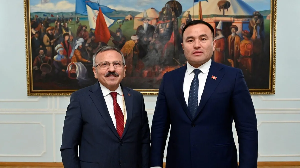 Türkiye-Kırgızistan Parlamento Dostluk Grubu Buluştu