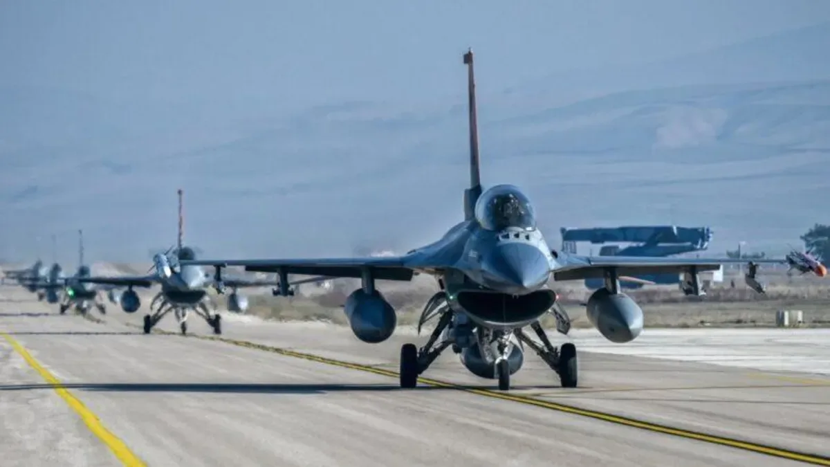 Türkiye, KKTC’de Altı F-16 Görevde!