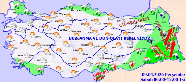 Türkiye’yi Vuran Yağış ve Kar Uyarısı!