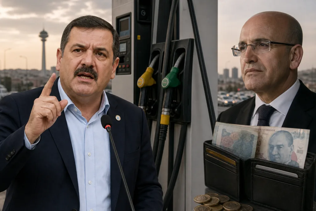 Türkoğlu’nun Şimşek’e Akaryakıt Karşılaştırmasına Tepkisi