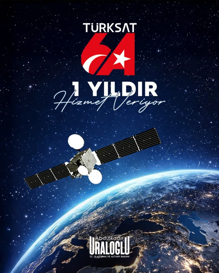 TÜRKSAT 6A: Uzayda Güçlü Bir Yıl Kutlandı!