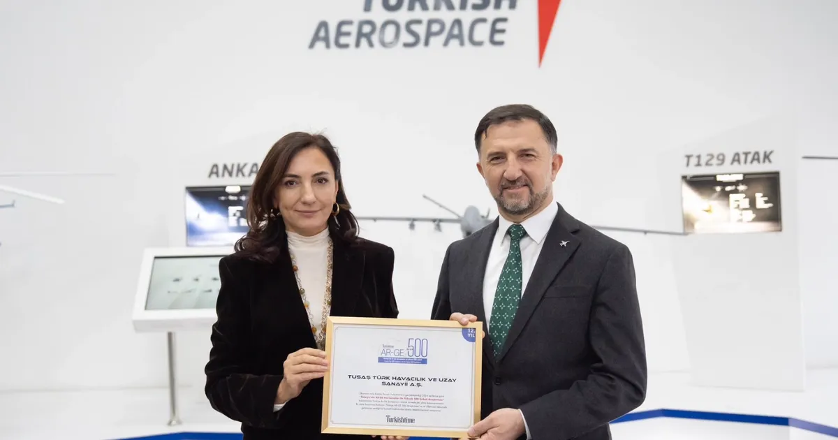 TUSAŞ, Ar-Ge Zirvesi’nde Üçüncü Kez Lider!
