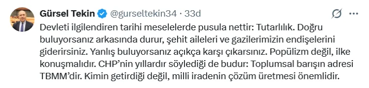 Tutarlılık, Toplumsal Barışın Anahtarıdır
