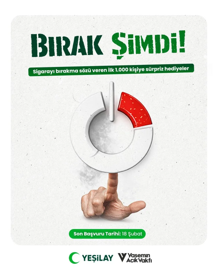 Tütünsüz Hayat İçin Bırak Şimdi Kampanyası