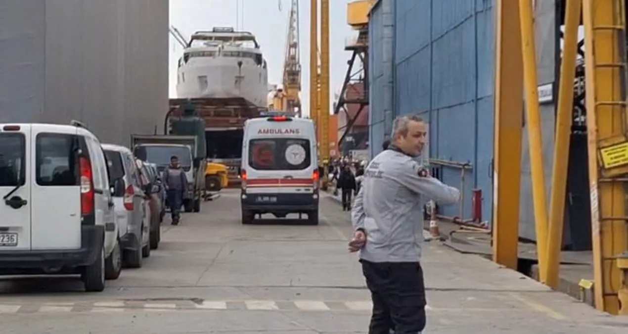 Tuzla’da Tersanede Patlama: 1 Ölü, 4 Yaralı!