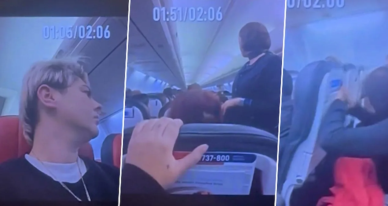 Uçakta Panik: Düşme Tehlikesi Atlattı!