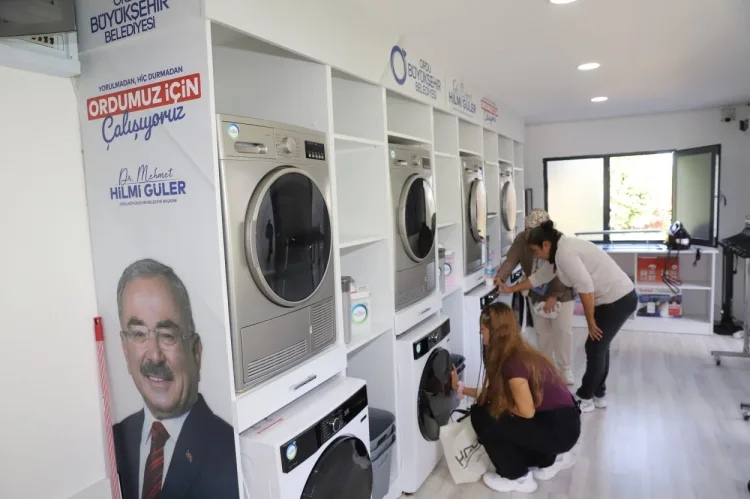 Ücretsiz Çamaşırhane, Öğrencilerin Yeni Gözdesi!