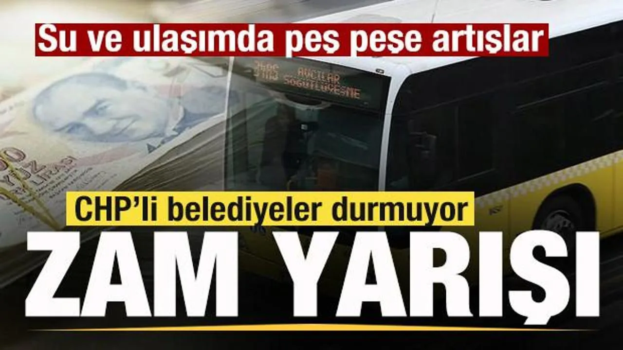 Ulaşım Zamlarıyla İlgili Vaadler Unutuldu!