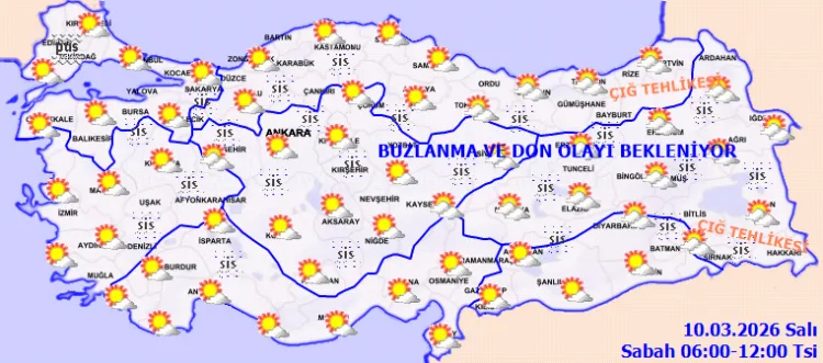 Ülke Genelinde Açık Hava, Çığ Tehlikesi Uyarısı!