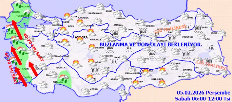 Ülke Genelinde Yağmur ve Fırtına Uyarısı!