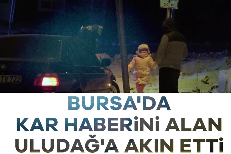 Uludağ’da Kışa Merhaba: İlk Kar Yağışı!