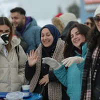 Uludağ zirvesinde 'Gençlik Buluşması' Uludağ zirvesinde 'Gençlik Buluşması'