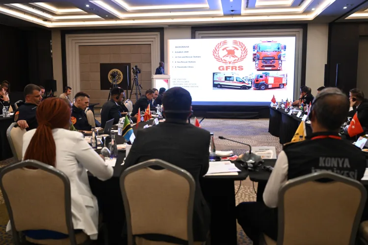 Uluslararası İtfaiye Çalıştayı Konya’da Başladı