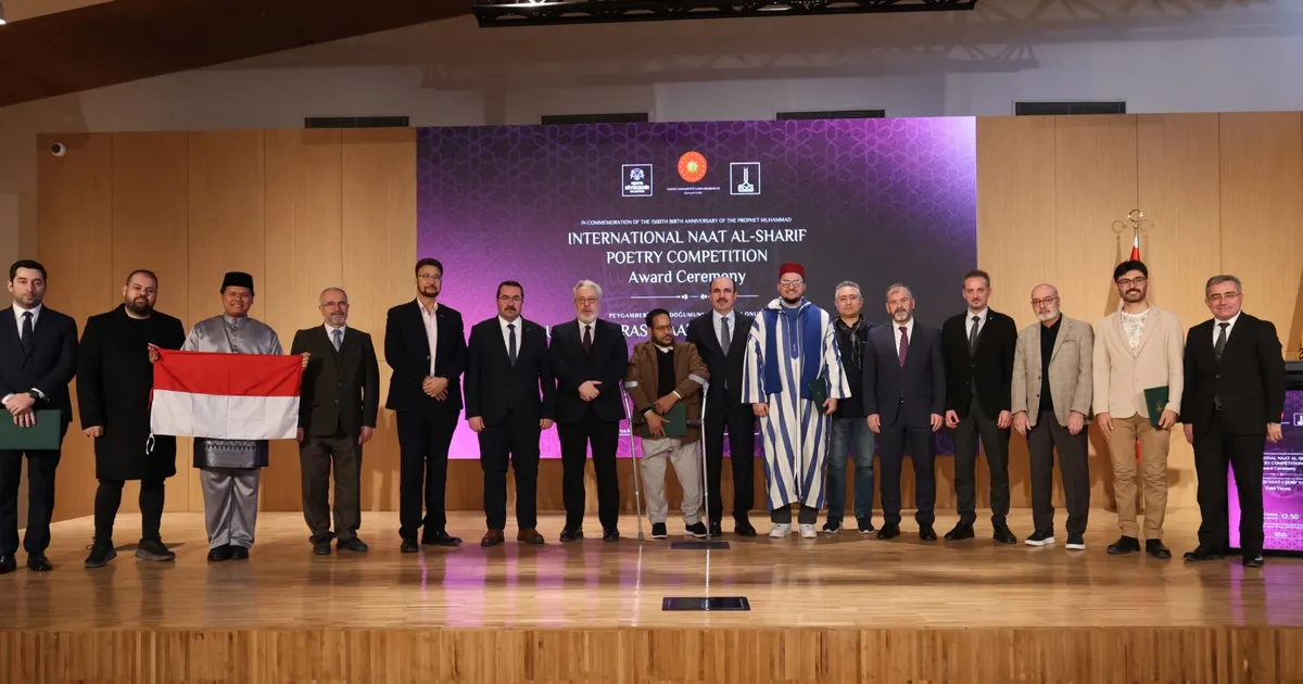 Uluslararası Naat-ı Şerif Yarışması Ödülleri Konya’da!