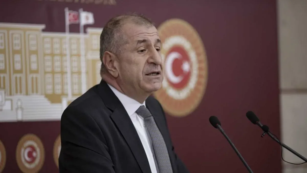 Ümit Özdağ’a 2 yıl 4 ay hapis cezası!