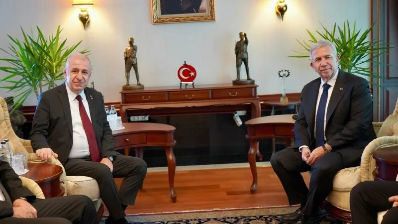 Ümit Özdağ’dan Mansur Yavaş’a Teşekkür Ziyareti