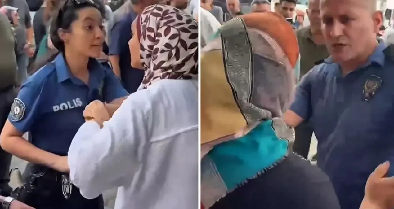 Ümraniye’de Polis Gözaltına Müdahale Şoku!