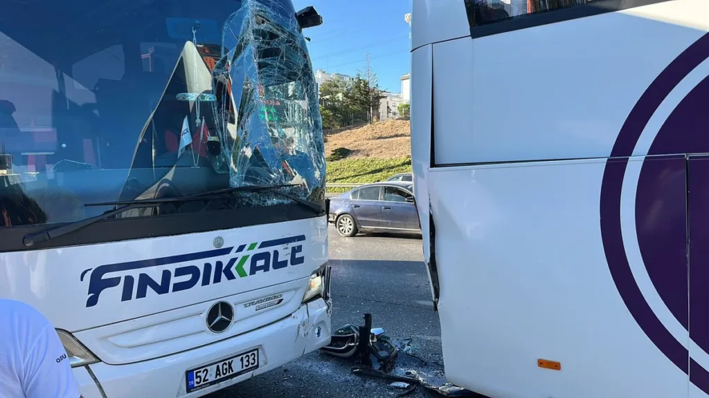 Ümraniye’de Zincirleme Kaza: Ölü veya Yaralı Yok