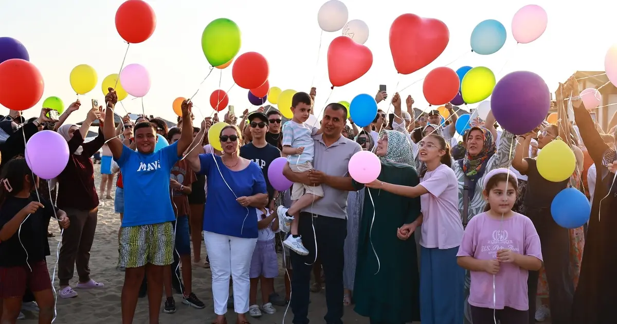 Umut Balonları ile Dayanışma Rüzgarı Esti!