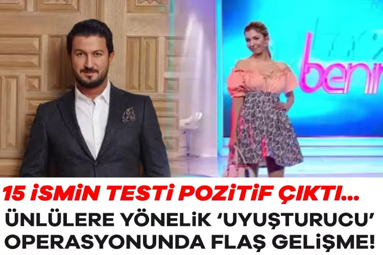 Ünlülerde Uyuşturucu Şoku: 15 İsim Pozitif!