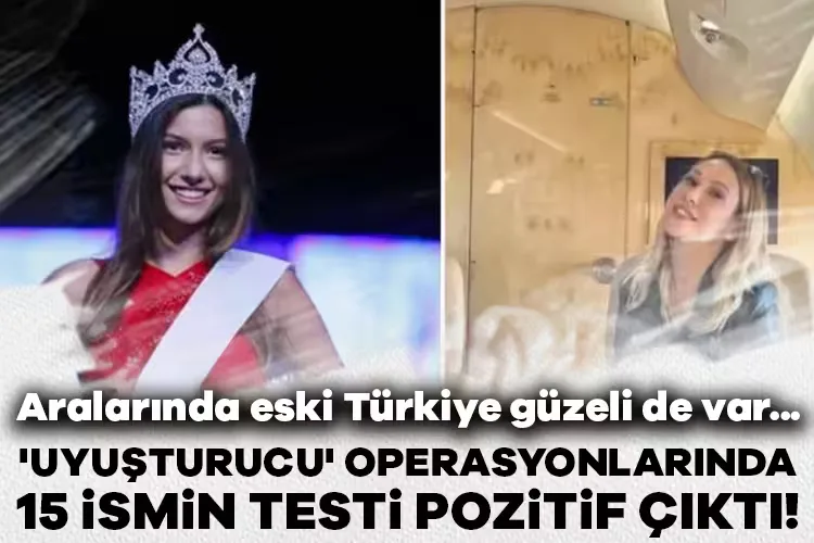 Ünlülerden 15’inin Uyuşturucu Testi Pozitif!