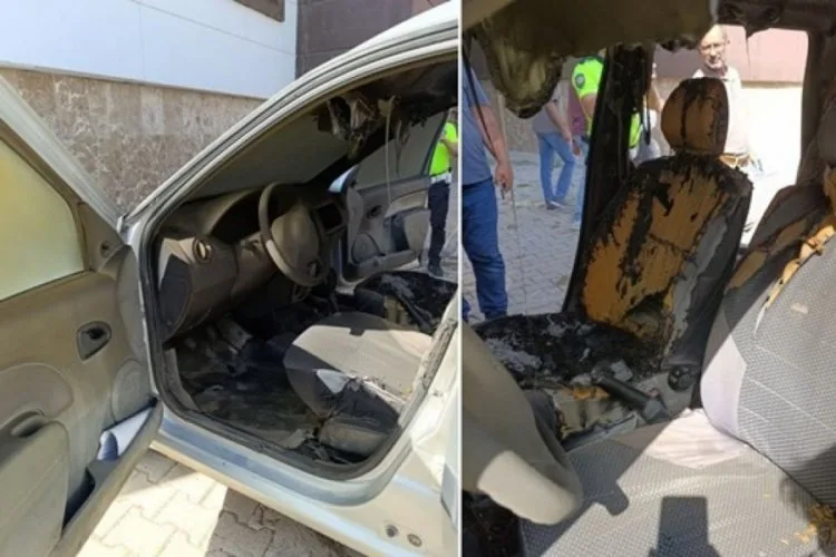 Unutulan Cep Telefonu, Otomobili Yaktı!